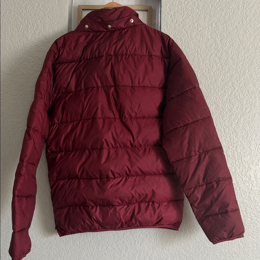 Ellesse Burgundy Quilted Jacket - Picture 10 of 10